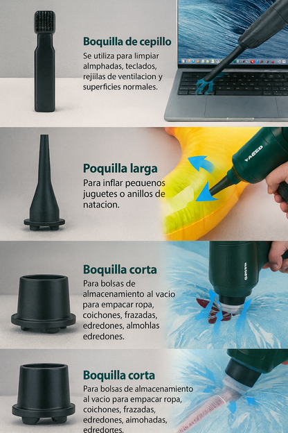 Aspirador soplador 5 en 1 - Tornado ™