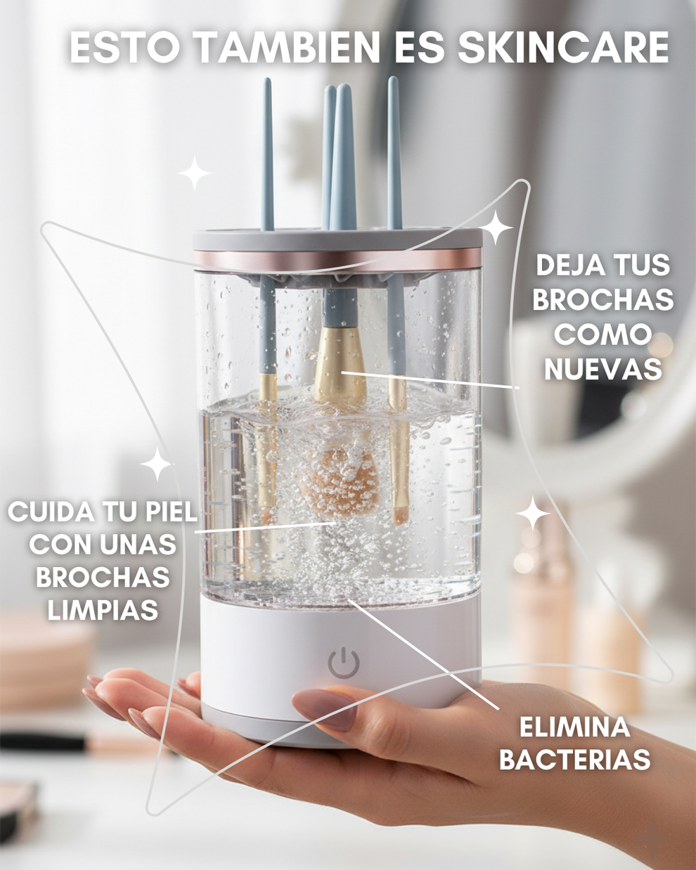 Limpia brochas eléctrico Brushall ™