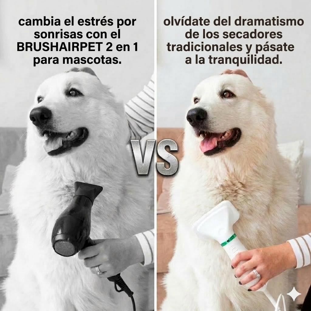 Secador 2 en 1 BRUSHAIRPET ™